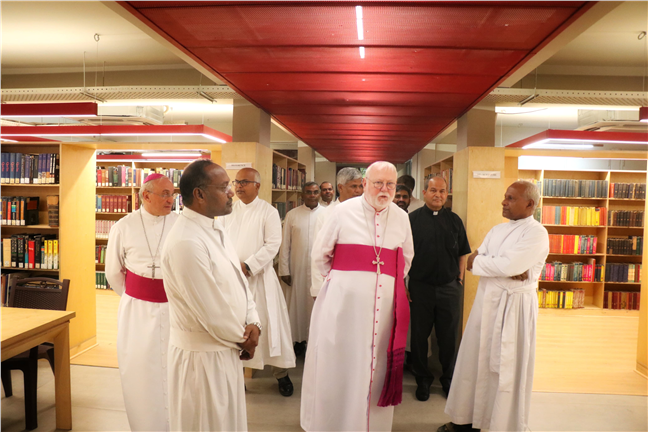 HE Gallagher's Visit to Vidyajyoti Theology College