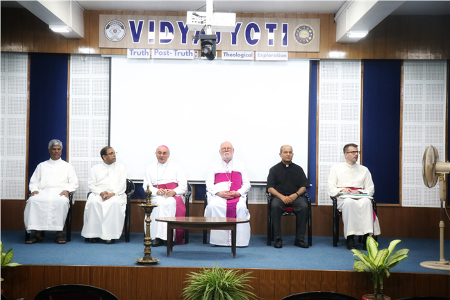 HE Gallagher's Visit to Vidyajyoti Theology College