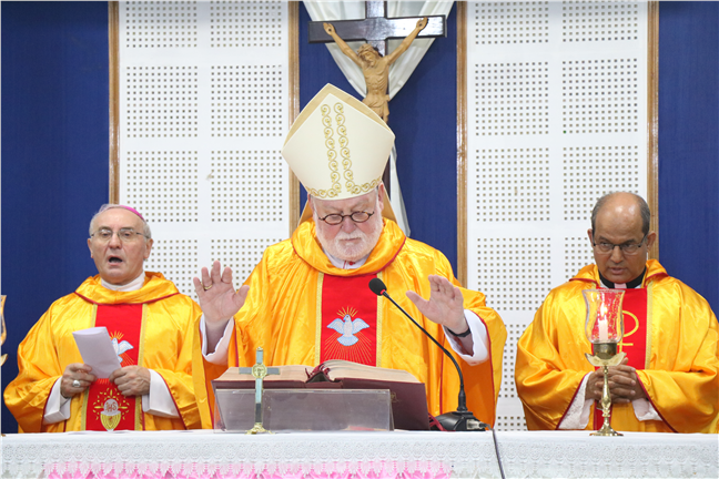 HE Gallagher's Visit to Vidyajyoti Theology College